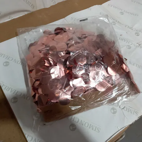 ROSE GOLD FLOWER CURTAIN ONE COLOUR
