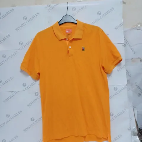 MENS MEDIUM NIKE POLO - ORANGE