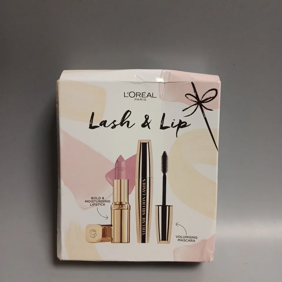 LOREAL PARIS LASH LIP DUO GIFTSET  RRP £31.99