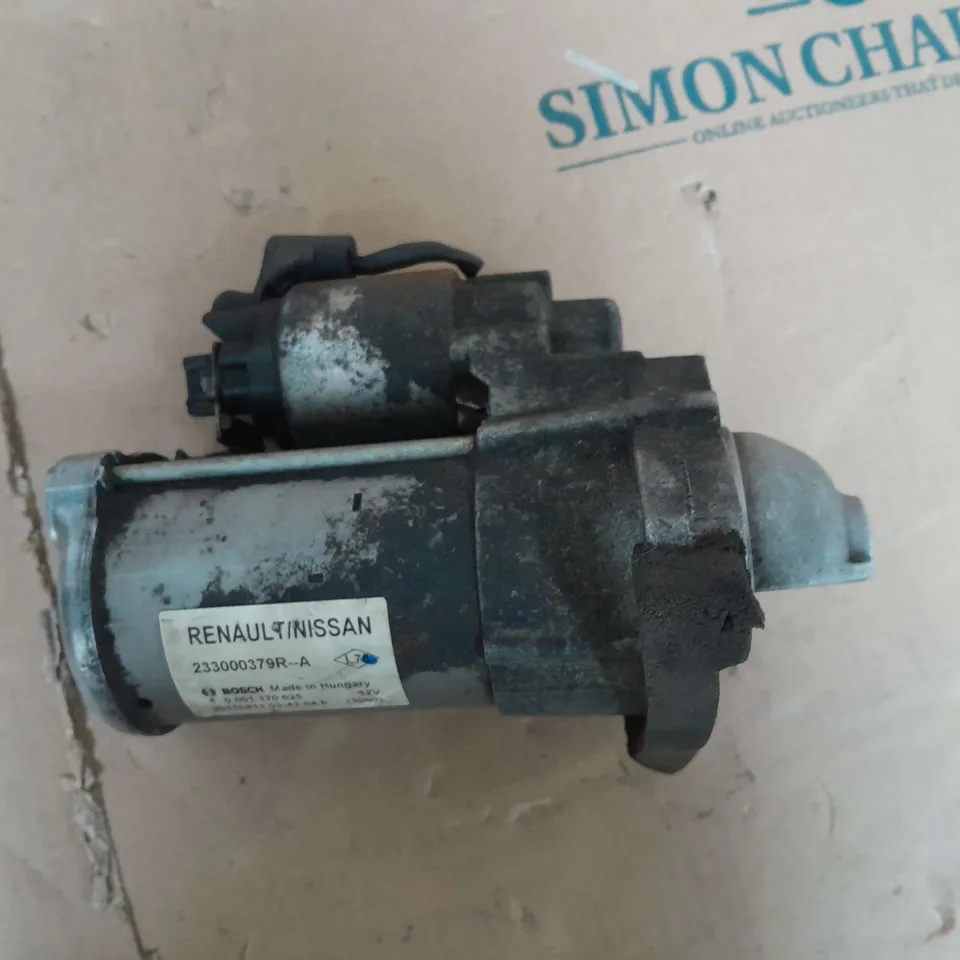 NISSAN QASHQAI STARTER MOTOR 