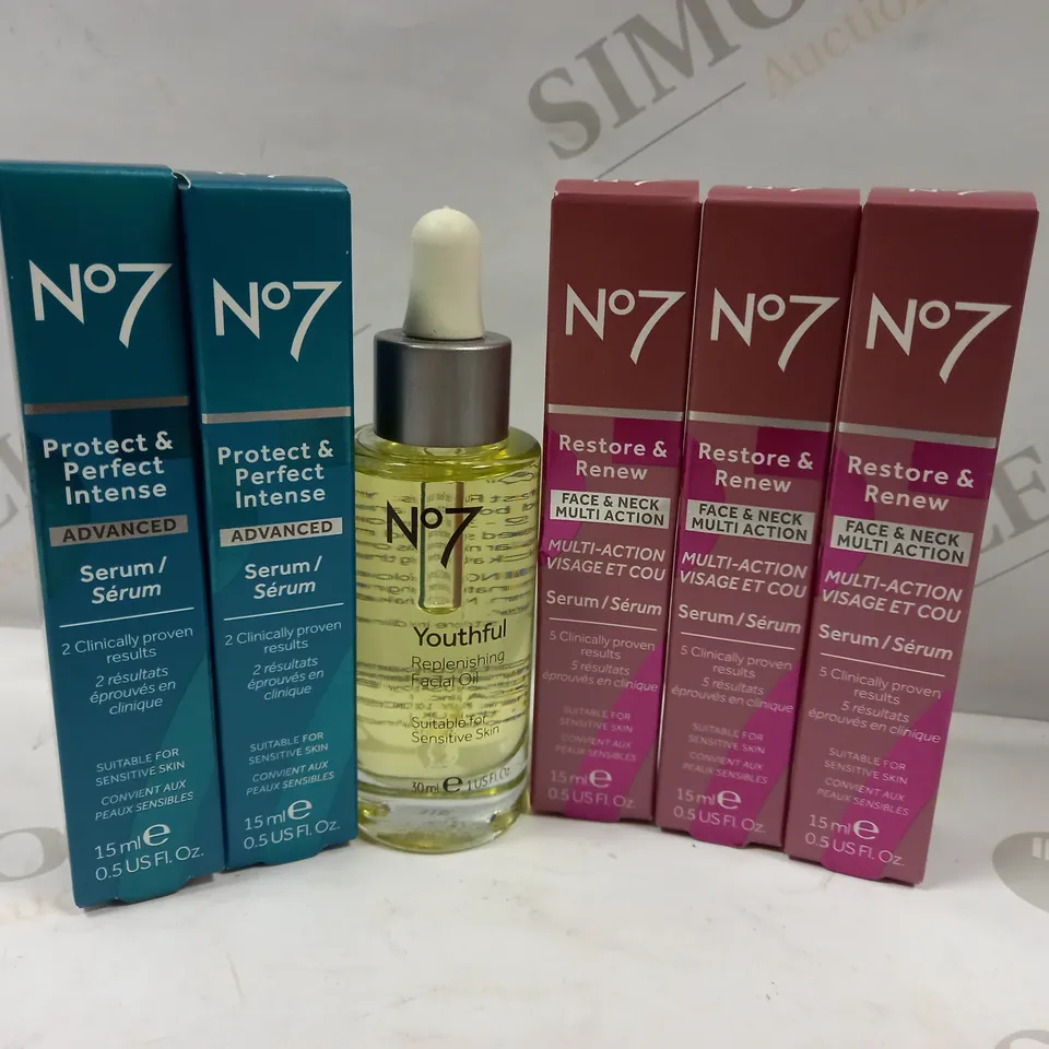 NO.7 PREMIUM SKINCARE BUNDLE 6 ITEMS