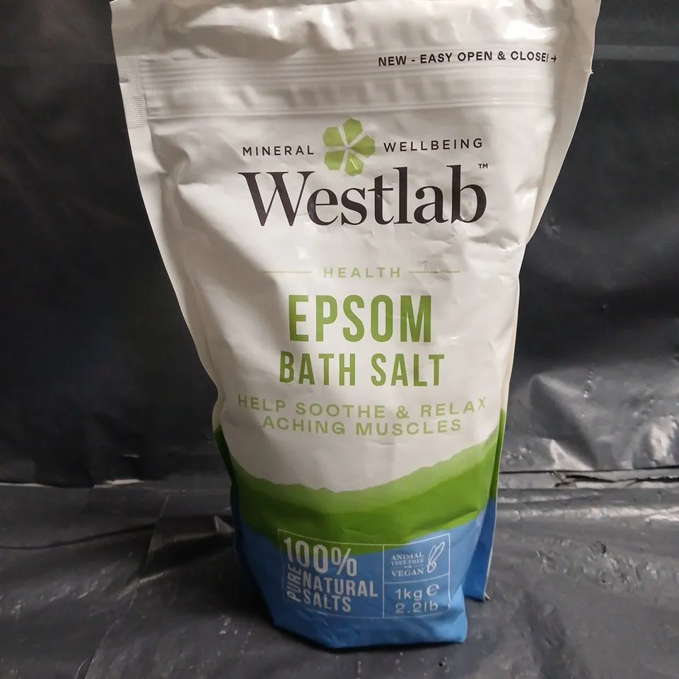 Westlab Epsom Bath Salt – 6x1kg