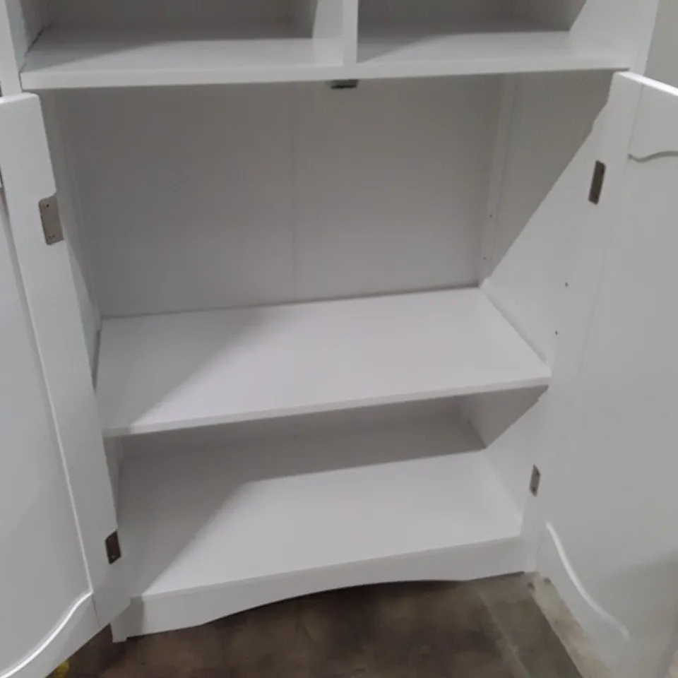 FREESTANDING BATHROOM CABINET - WHITE