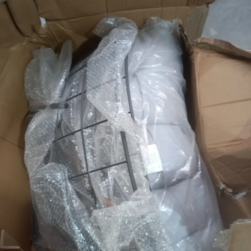 BOXED MY GARDEN STORIES OSLO PADDED LARGE ROCKING CHAIR, GRAPHITE GREY - COLLECTION ONLY