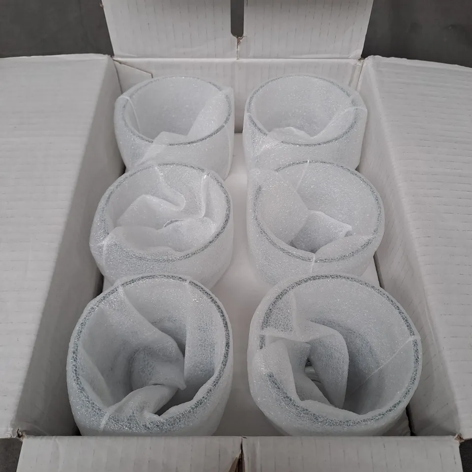 BOXED CRYSTALIA FLORIDA COLLECTION MIAMI TUMBLER GLASSES - COLLECTION ONLY