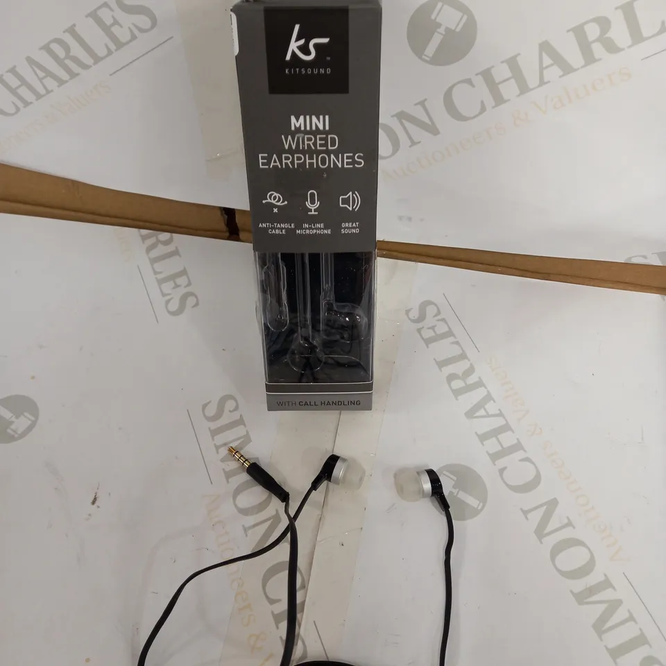KITSOUND MINI WIRED EARPHONES 