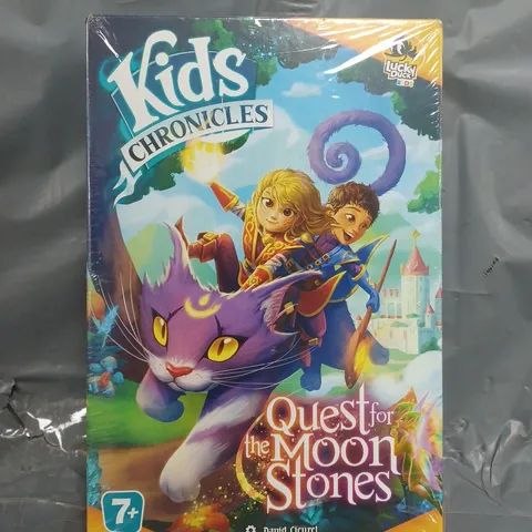 SEALED KIDS CHRONICLES QUEST FOR THE MOON STONES BOARD GAME