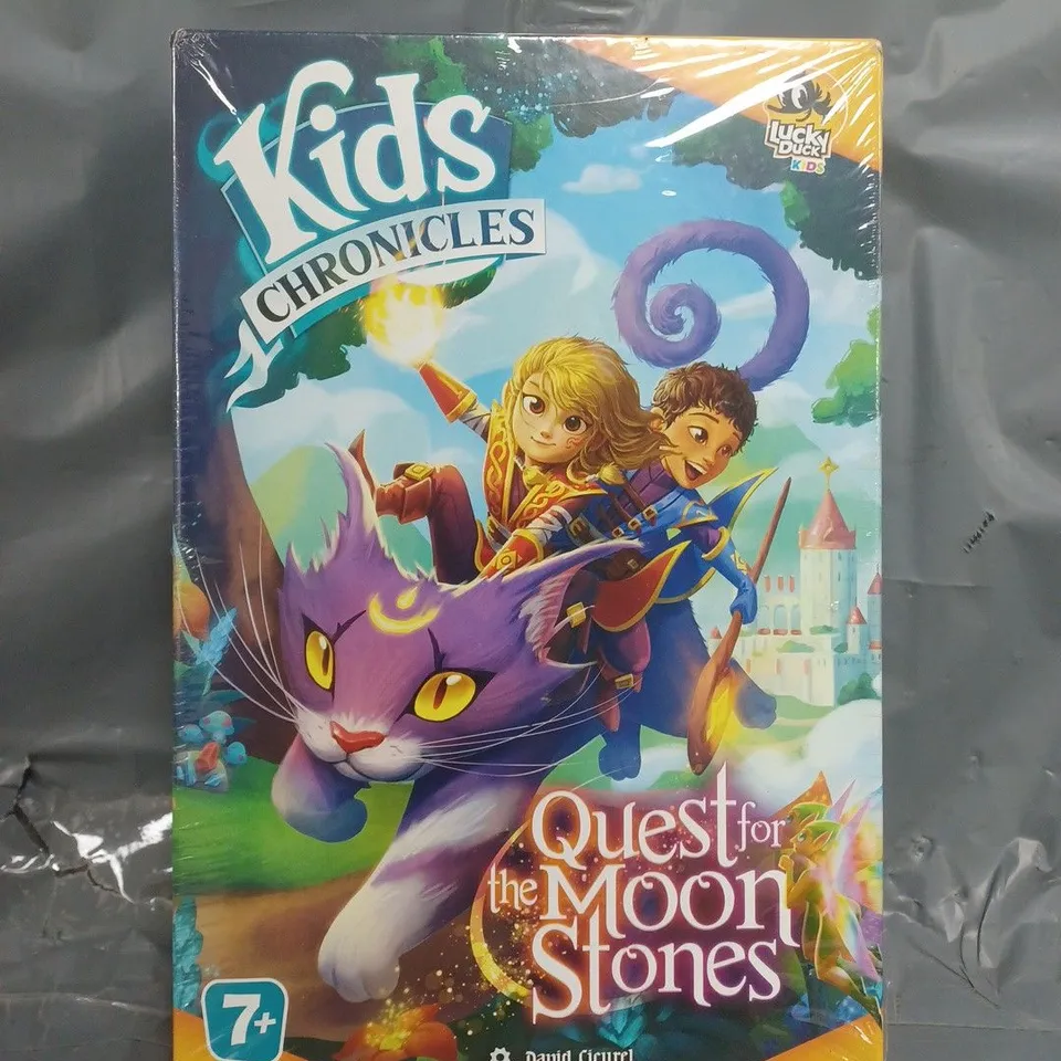 SEALED KIDS CHRONICLES QUEST FOR THE MOON STONES BOARD GAME