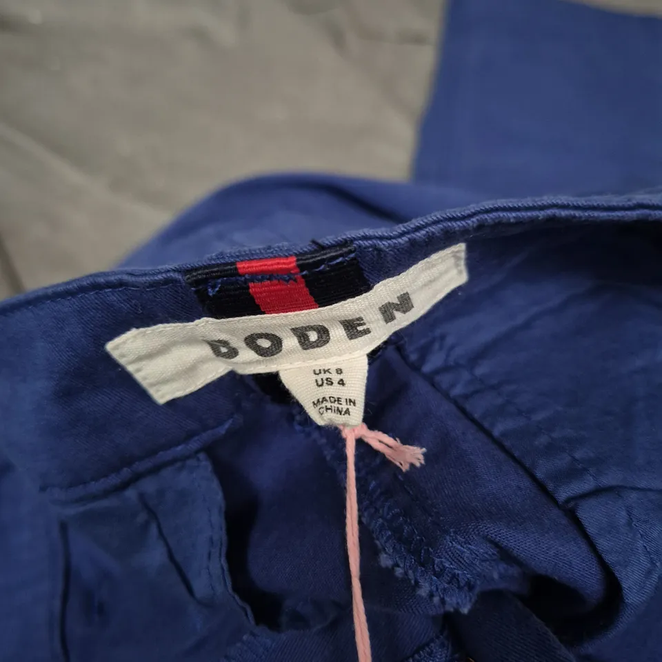 BODENS WOMEN’S DENIM TROUSERS IN BLUE - UK 8