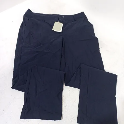 TRUE SAGE MID RISE CHINO TROUSERS IN DARK BLUE - XXL