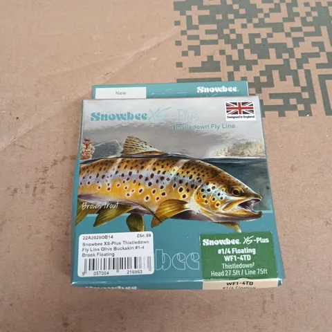 SNOWBEE XS-PLUS THISTLEDOWN FLY LINE β BROWN TROUT