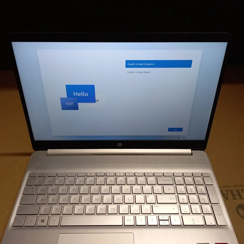 HP AMD RYZEN 3 LAPTOP IN SILVER - 15S-EQ1516SA 