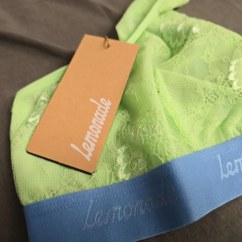 LEMONADE LACE BRALETTE PARADISE – GREEN, WOMEN'S BRALETTE (42 B-D)