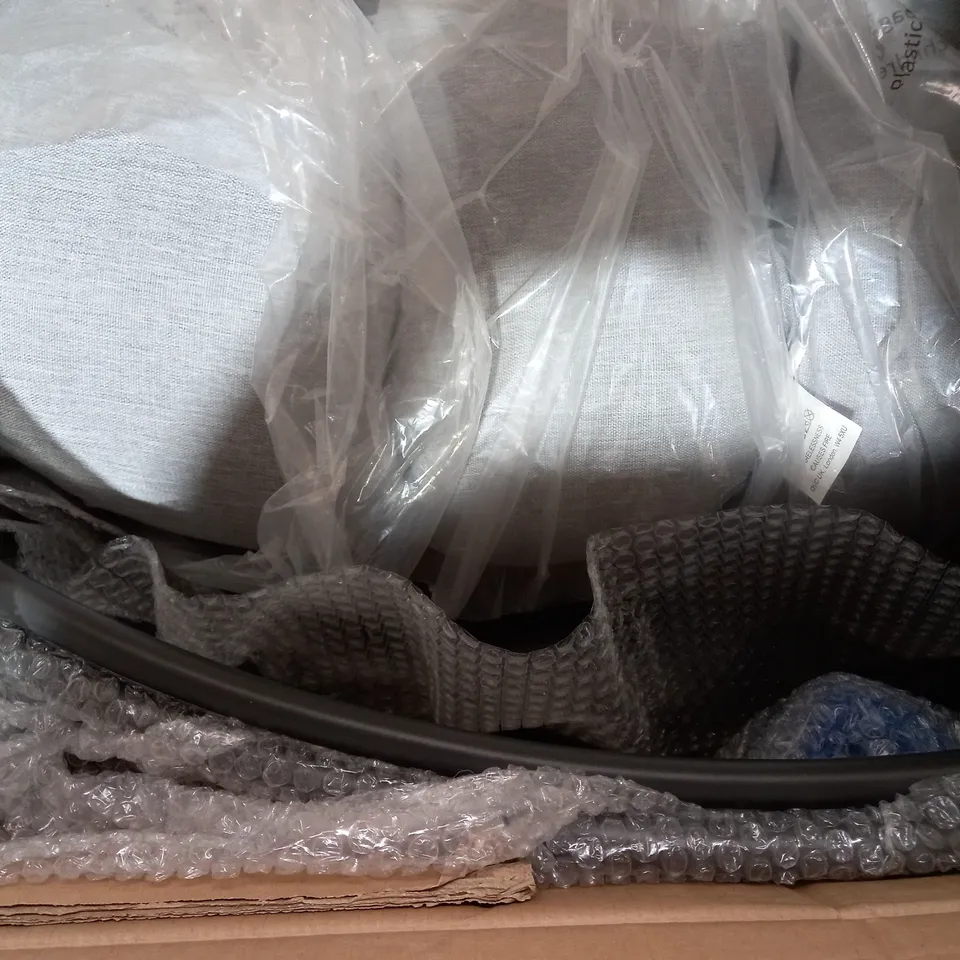 LARGE PADDED ROCKING/COCOON CHAIR - GRAPHITE/GREY