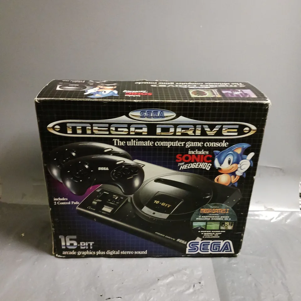 BOXED SEGA MEGA DRIVE