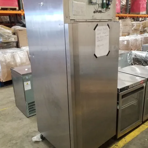 WILLIAMS HJ1SA R1 JADE STAINLESS STEEL SINGLE DOOR TALL LARDER FRIDGE