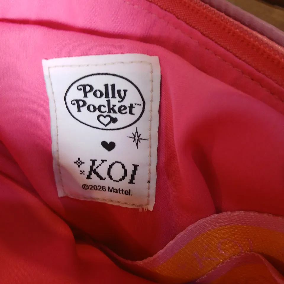 POLLY POCKET KOI CROSSBODY BAG – PINK PATCHWORK, MATTEL 2026