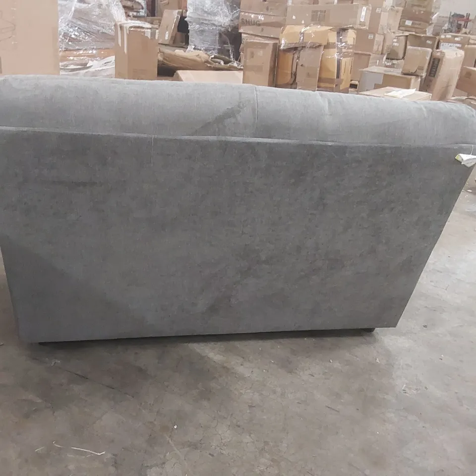 QUALITY DESIGNER FABRIC UPHOLSTERED 2 SEATER SOFA