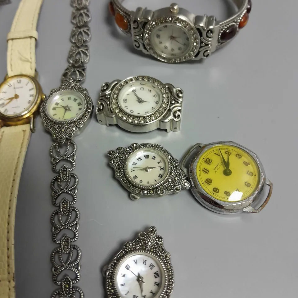 LOT OF 11 ASSORTED FASHION WATCH ITEMS 