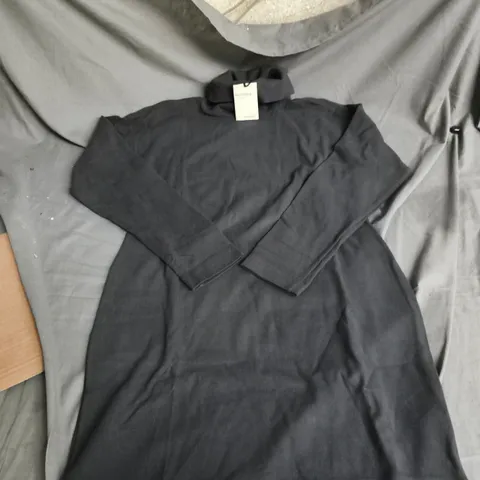 RIVER ISLAND STUDIOS GREY RELAXED FIT DRESS – UK M