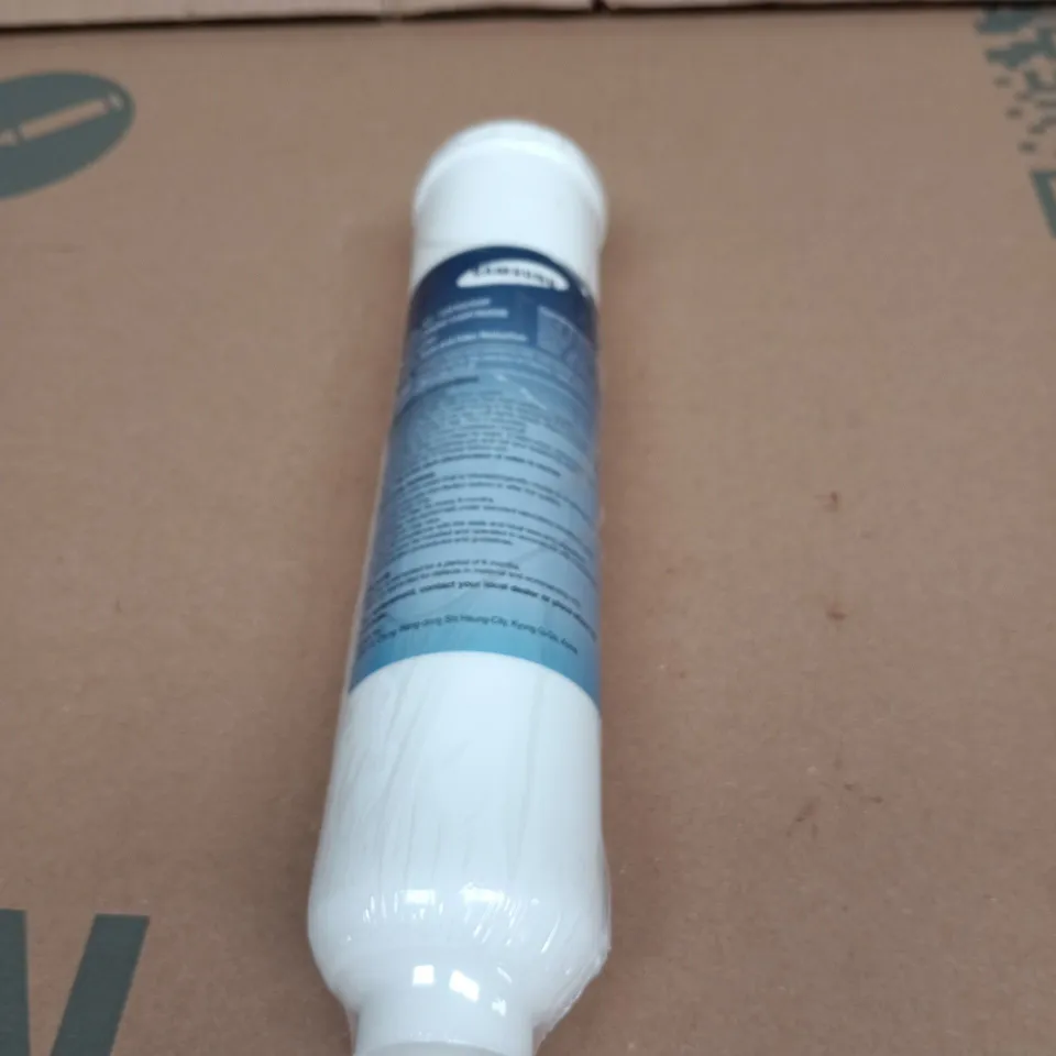 TOTE OF APPROXIMATELY 10 ASSORTED ITEMS INCLUDING ASSISTANT FROTHER, STAR OF THE WEEK CERTIFICATE AND SAMSUNG CHLORINE TASTE AND ODOR REDUCTION REPLACEMENT CARTRIDGE
