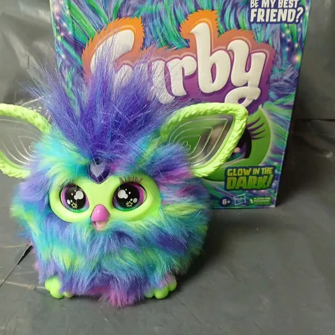 BOXED FURBY GALAXY GLOW-IN-THE-DARK INTERACTIVE TOY