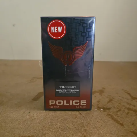 SEALED POLICE WILD NIGHT 100ML EAU DE TOILETTE