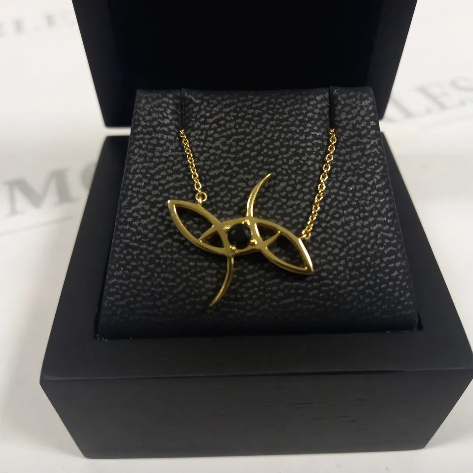 BOXED GOLD EFFECT NECKLACE