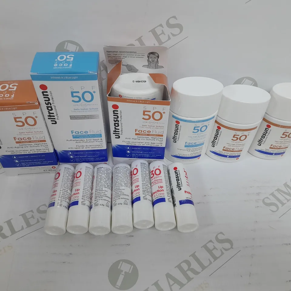ULTRASUN FACE FLUID,LIP PROTECTION,