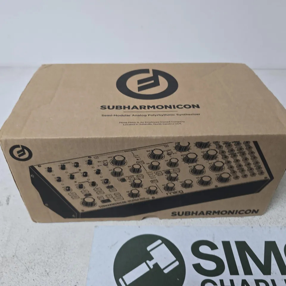 MOOG SUBHARMONICON SEMI-MODULAR ANALOG POLYRHYTHMIC SYNTHESIZER – BOXED