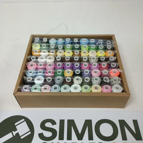  EMBROIDERY THREAD KIT IN ASSORTED COLOURS 