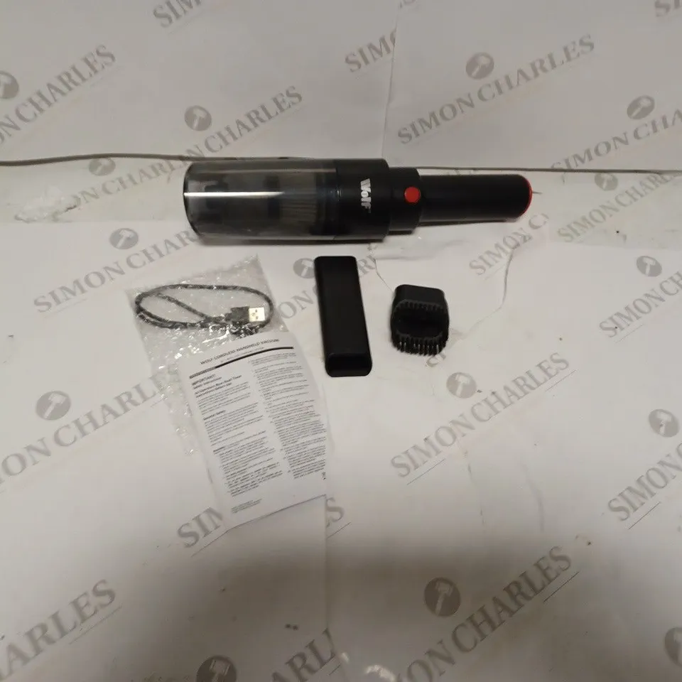 WOLF CORDLESS CAR BUDDY VACUUM CLEANER