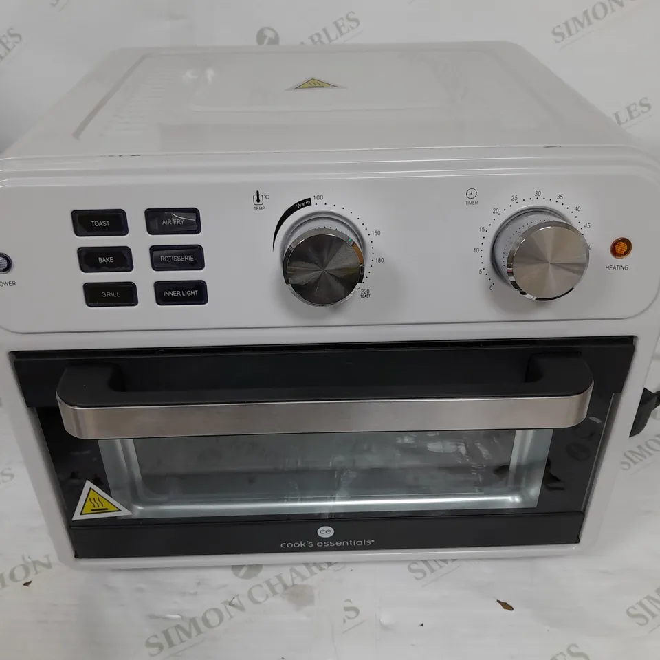COOK'S ESSENTIAL AIR FRYER OVEN IN COOL GREY