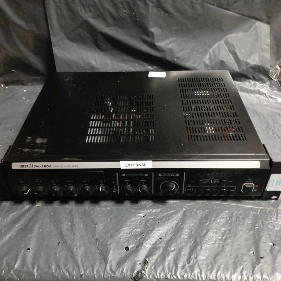 INTER-M PA-120A MIXING AMPLIFIER (RACK-MOUNT) 