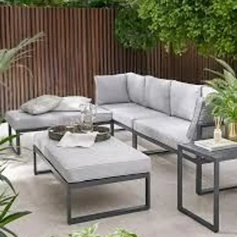 BOXED CUBA MULTI POSITION CORNER & SOFA SET (1 BOX)