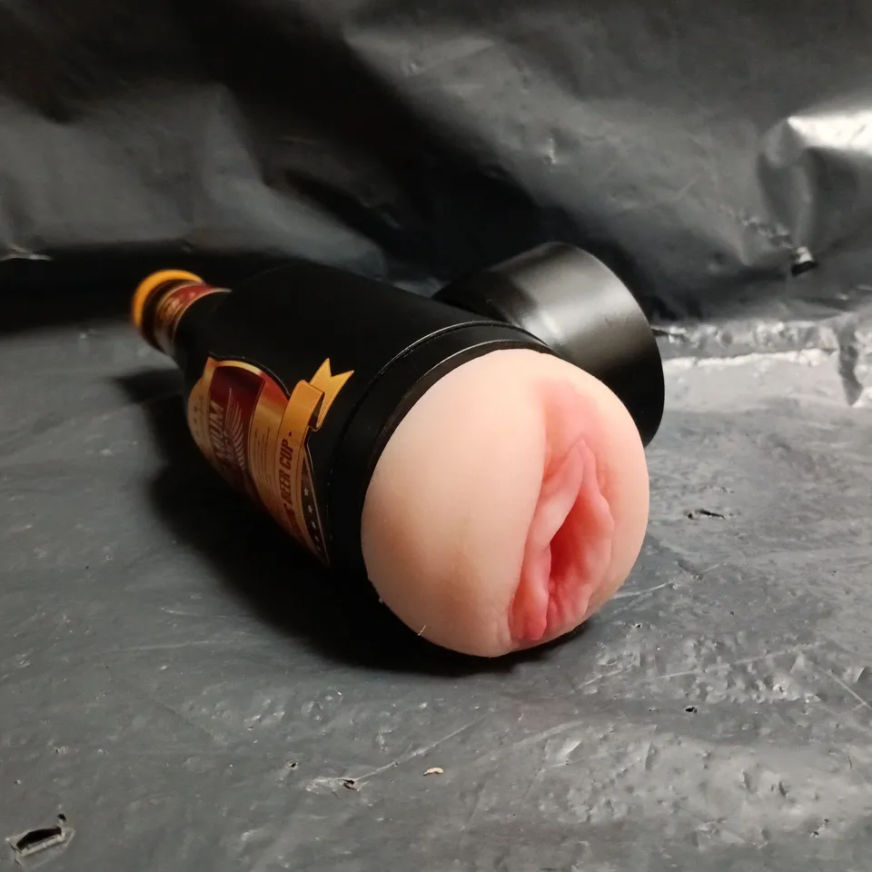 BOXED UNBRANDED REALISTIC MASTURBATOR IN BEER BOTTLE DESIGN