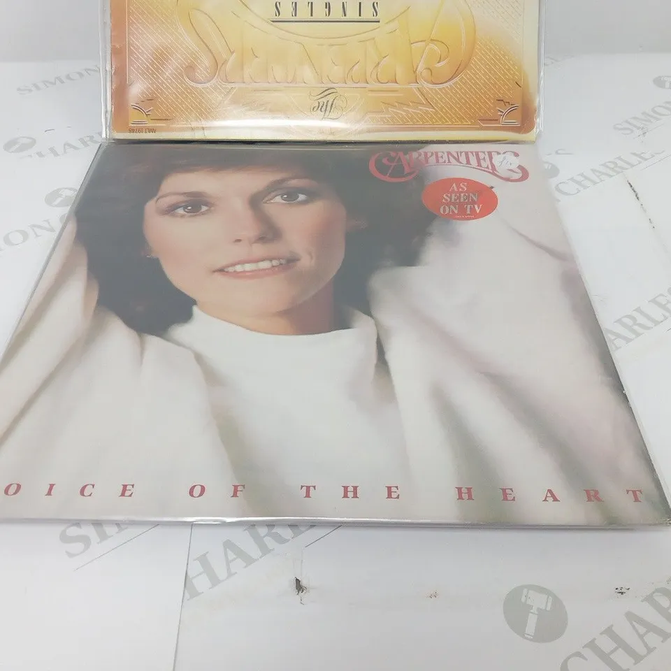 8 X THE CARPENTERS VINYL LPS.