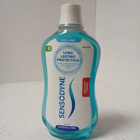 10 SENSODYNE LONG LASTING PROTECTION DAILY MOUTHWASH COOL MINT (500ML)
