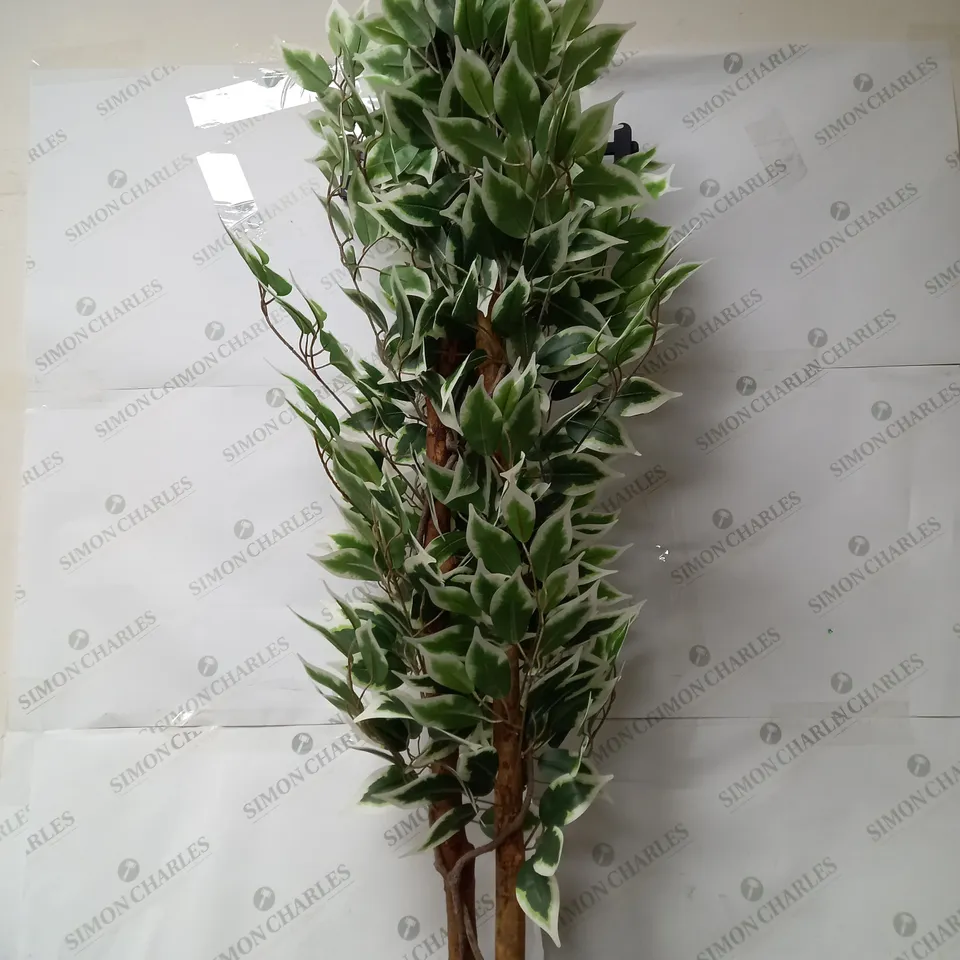 FAUX DÉCOR BY SMART GARDEN PRODUCTS WEEPING FIG ARTIFICIAL PLANT IN POT RRP £44