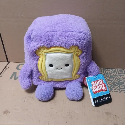 BUM BUMZ PLUSH TOY – FRIENDS TV SERIES (PURPLE CHARACTER)