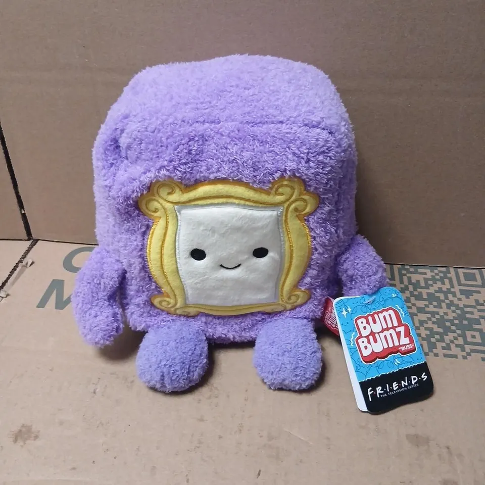 BUM BUMZ PLUSH TOY – FRIENDS TV SERIES (PURPLE CHARACTER)