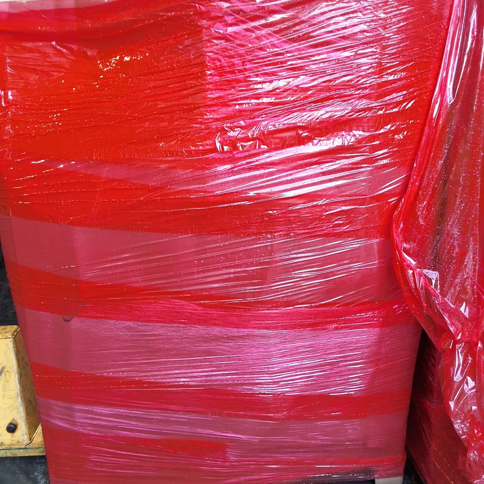 PALLET OF ASSORTED HOUSEHOLD ITEMS TO INCLUDE ELECTRONIC SAFE, FURRYMAN SHEEPSKIN, MAP PRINTS, ETC - COLLECTIONS ONLY