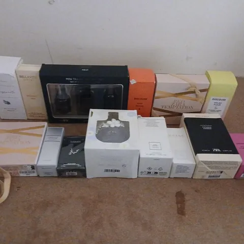 APPROXIMATELY 14 ASSORTED BOXED FRAGRANCES TO INCLUDE; NEXT, ZARA AND EMBRACE