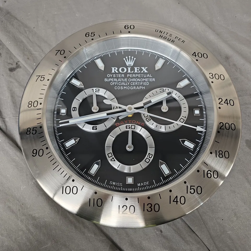 ROLEX DESIGN WALL CLOCK 