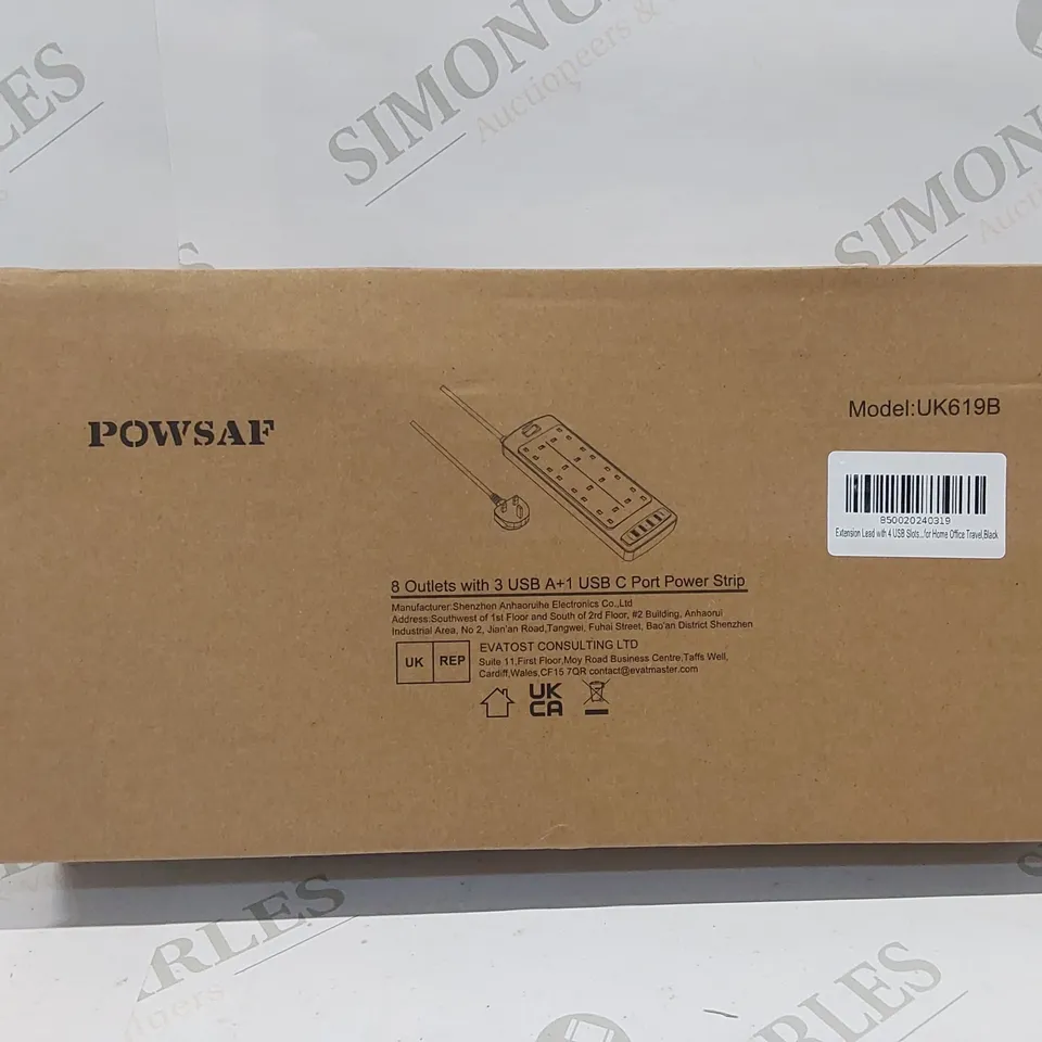BRAND NEW POWSAF ADAPTOR 