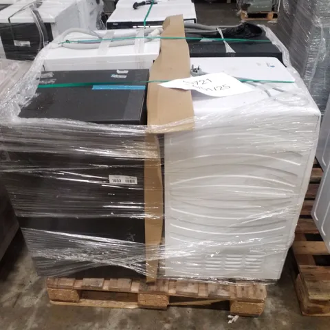 PALLET OF APPROXIMATELY 4 UNPROCESSED RAW RETURN WHITE GOODS TO INCLUDE;