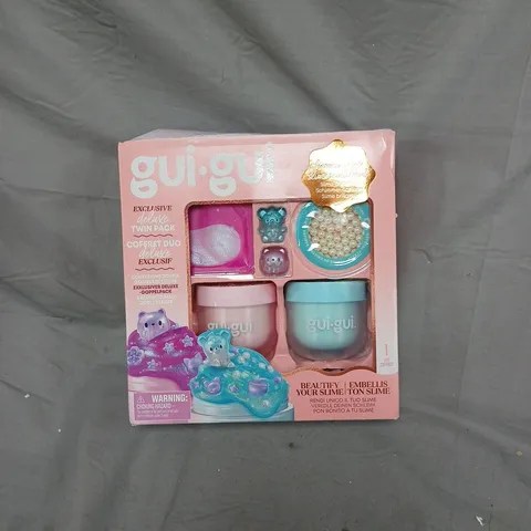 GUI GUI DELUXE DUO PACK SHIMMER SLIME SET
