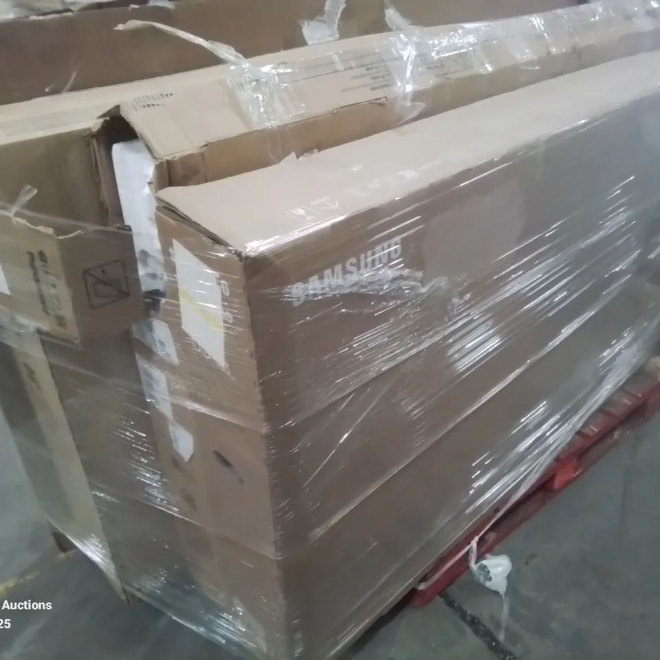 PALLET CONTAINING APPROXIMATELY 4 MIXED BRANDED TELEVISIONS SIZES VARY 