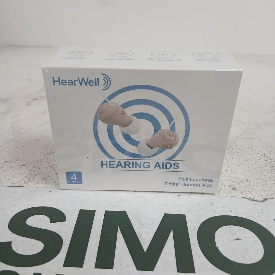HEARWELL HEARING AIDS – 4-CHANNEL DIGITAL IN-EAR HEARING AIDS