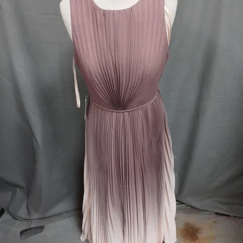 PHASE EIGHT SIMARA OMBRE DRESS IN LATTE SIZE 10